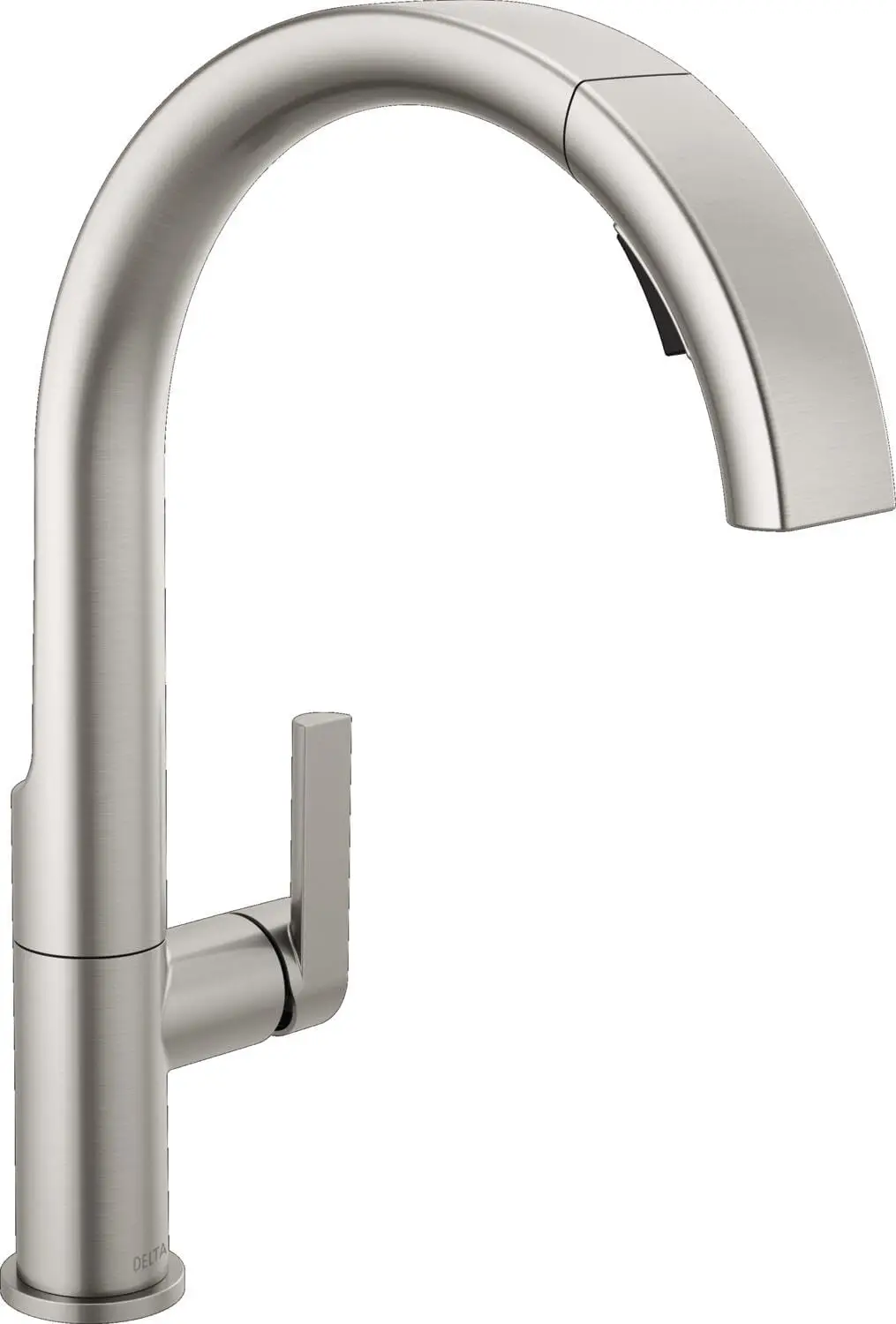 

Keele Brushed Nickel Pull-Down Kitchen Faucet, Single Handle, SpotShield Stainless - 19824LF-SP