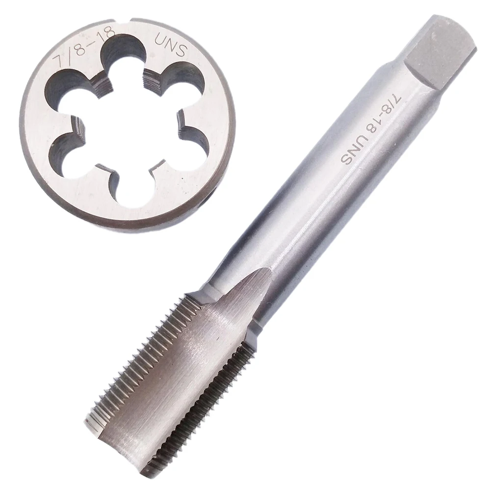 

For Muzzle Work Indexable Inserts Tap 1 PC 45mm Diameter 7/8-18 UNS Right Hand Square End Tap UNS Die Pratical