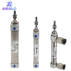 CDJ2B Type CDJ2B10 CDJ2B16 Mini Pneumatic Cylinder Double Acting Single Rod -35-40-80-100-125-150-175-200 mm Stroke Air Cylinder
