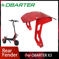 Original Rear Fender For OBARTER X3 Electric Scooter Fender Kit Official Scooter Accessories