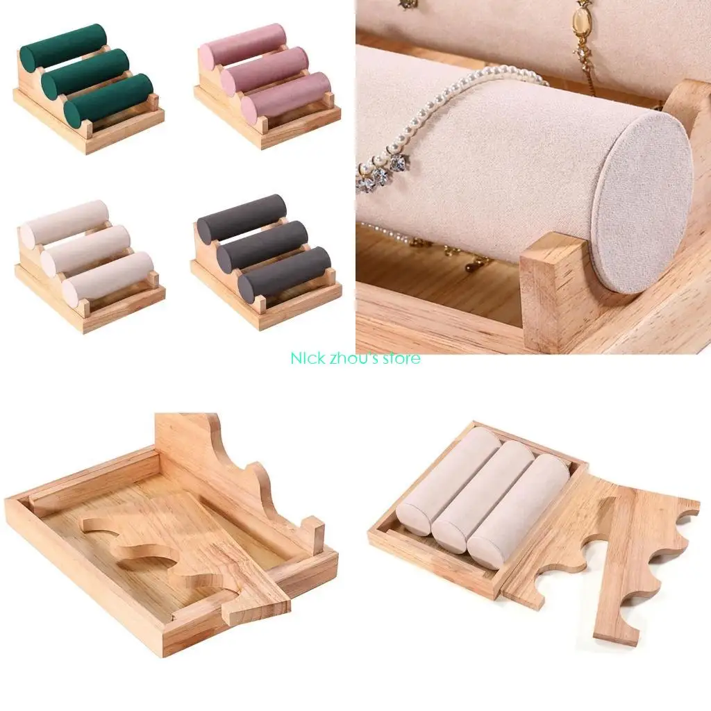 

E15E Convenient Three Level Display Stand For Showcasing Bracelets And Jewelry