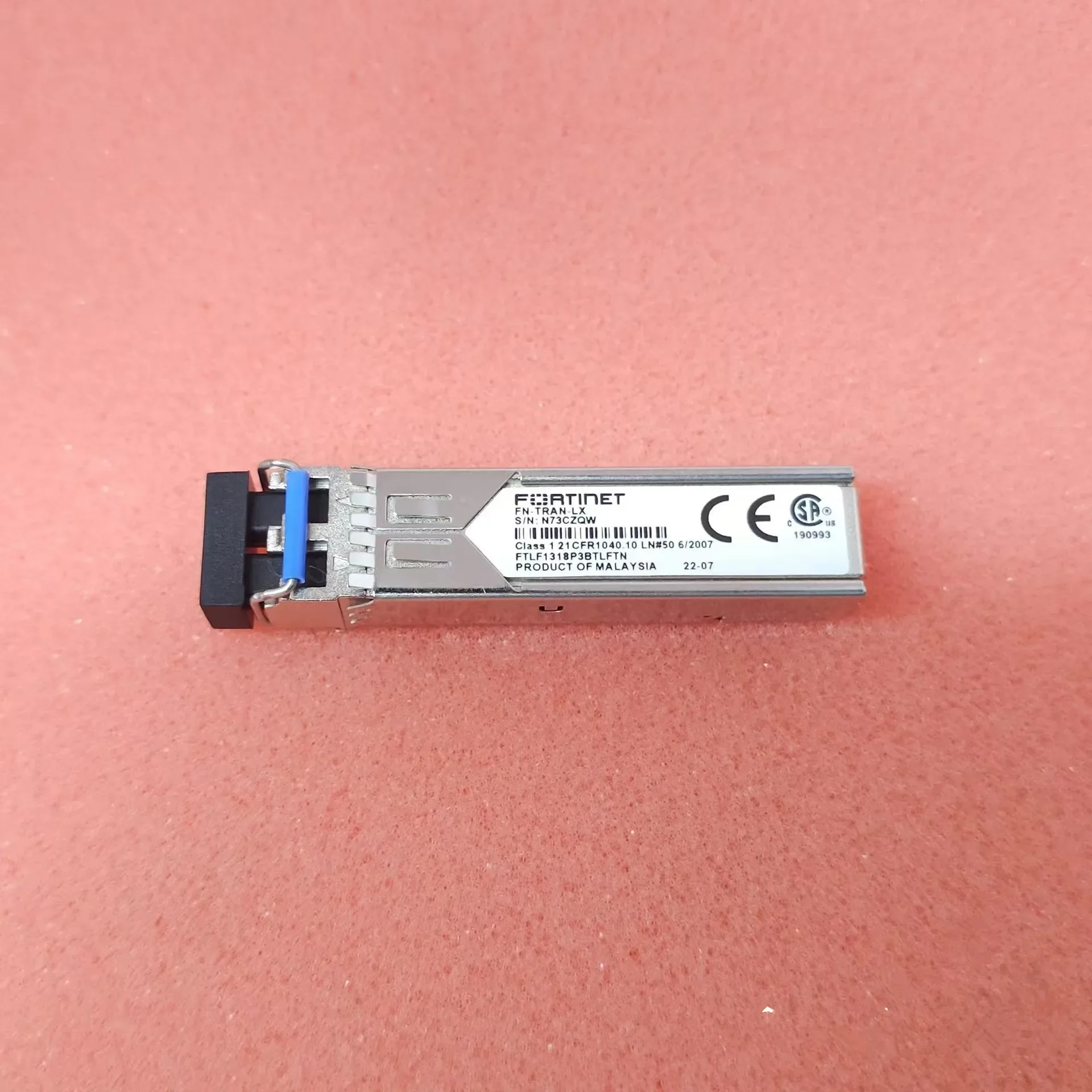 FORTINET Gigabit SFP 1.25GB Single Mode SFP+ Optical Switch FN-TRAN-LX FTLF1318P3BTLFTN 1GB 10KM Transceive