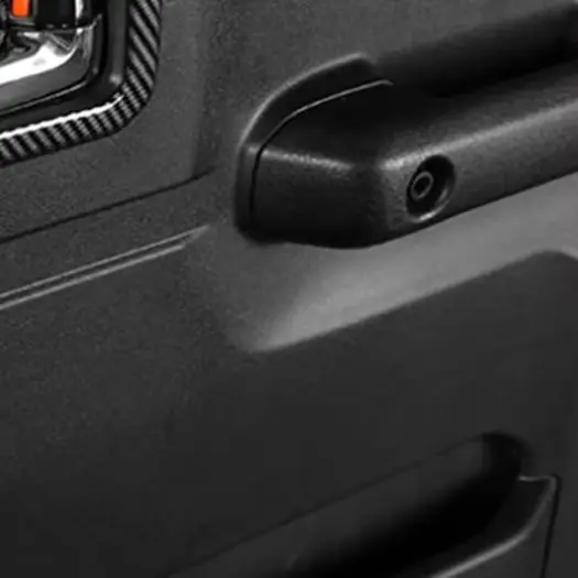 

Накладка на рамку дверной ручки для Suzuki Jimny 2019-2025, стиль карбон, ABS, защита интерьера, автомобильные аксессуары