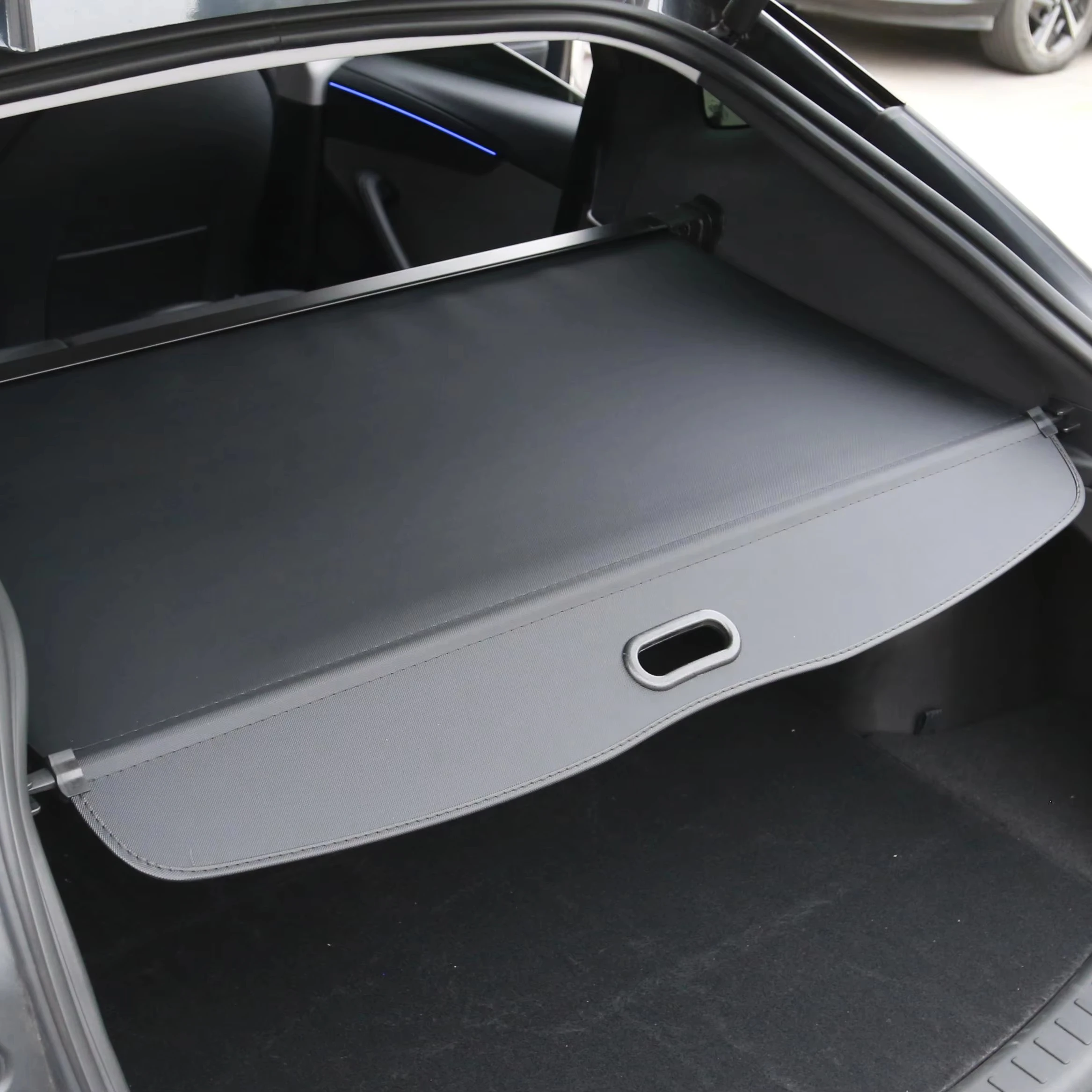 

Juniper Model Y Waterproof Luggage Shield Shade Retractable Trunk Cargo Cover for Tesla Model Y Interior Accessories