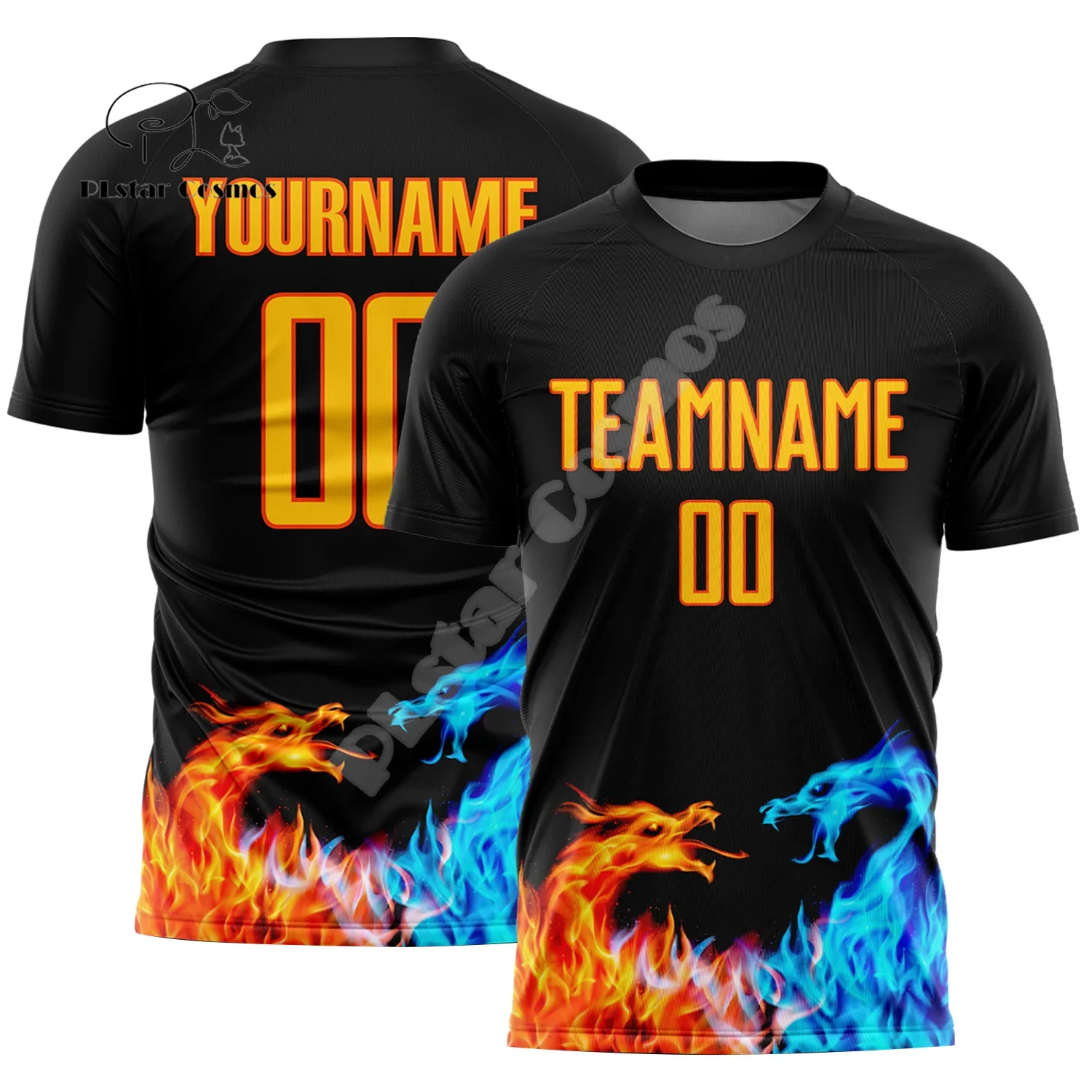 

Custom Name Gradient Graffiti Soccer Jersey Football Vintage Retro 3DPrint Harajuku Summer Streetwear Short Sleeves T-Shirts A11