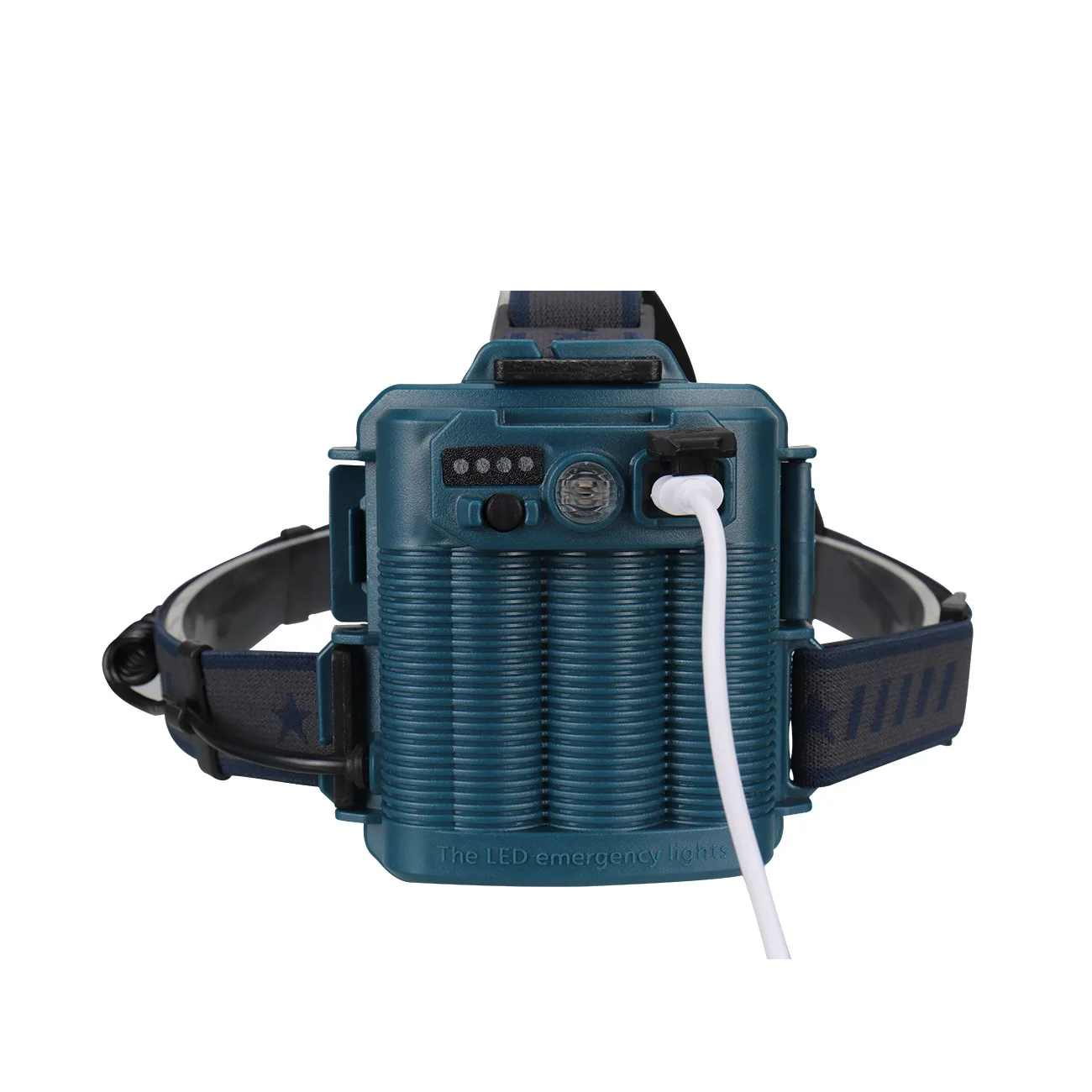 New 18650 P70 High-Power Headlamp Long-Range LED Outdoor Headlight Extended Battery Life Rechargeable Head-Mounted Flashlight