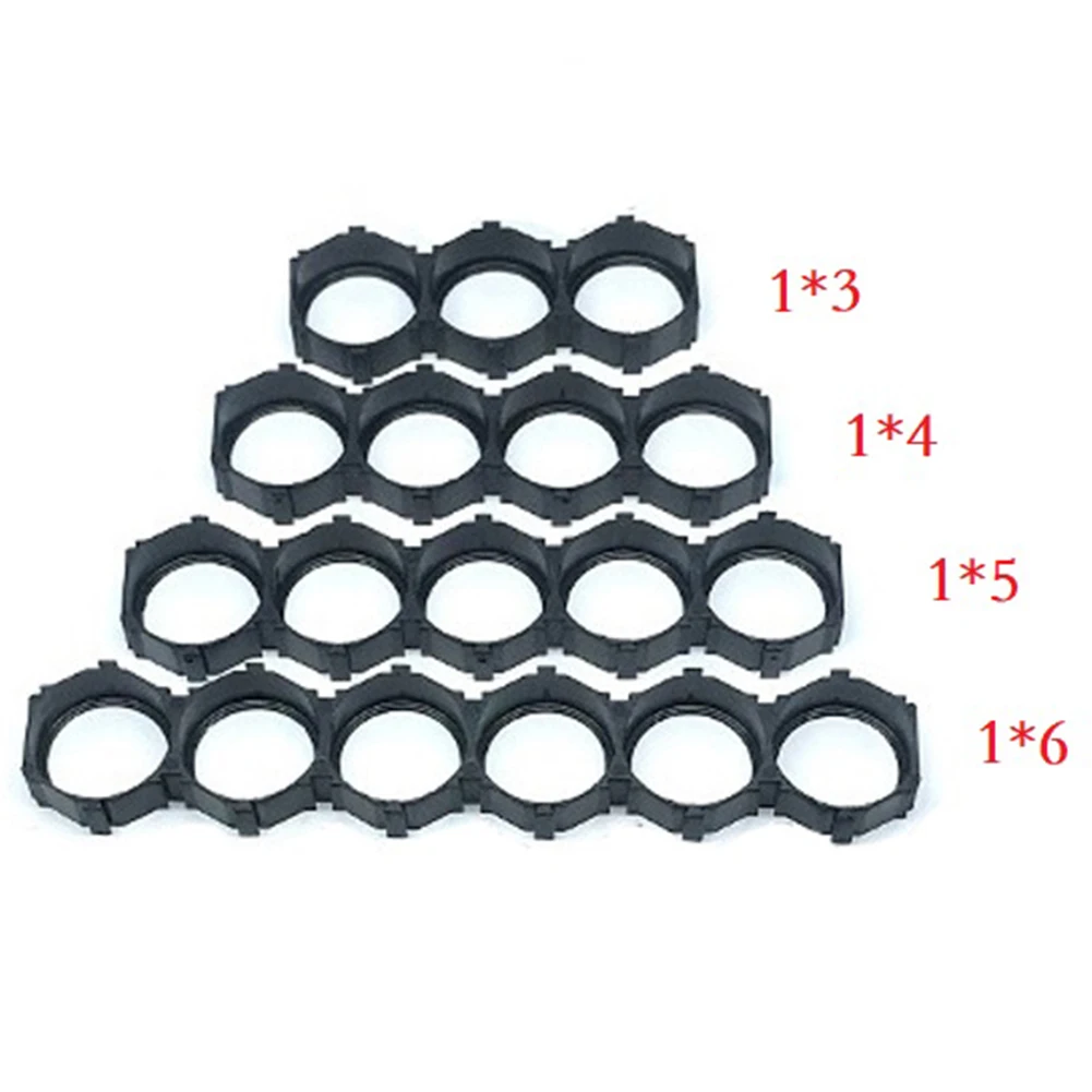 10pcs 21700 Battery Holder Stand Plastic Fixed Brackets Assembly Holder For DIY Holding Battery Pack