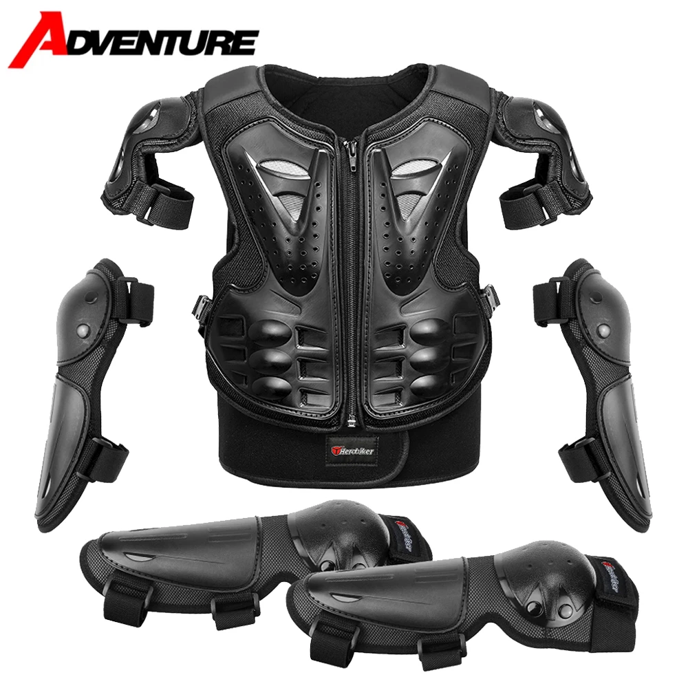 Children's Motorcycle Protective Armor Outdoor Sports Chest And Back Protection Children Skiing Extreme Sports Protective Armor