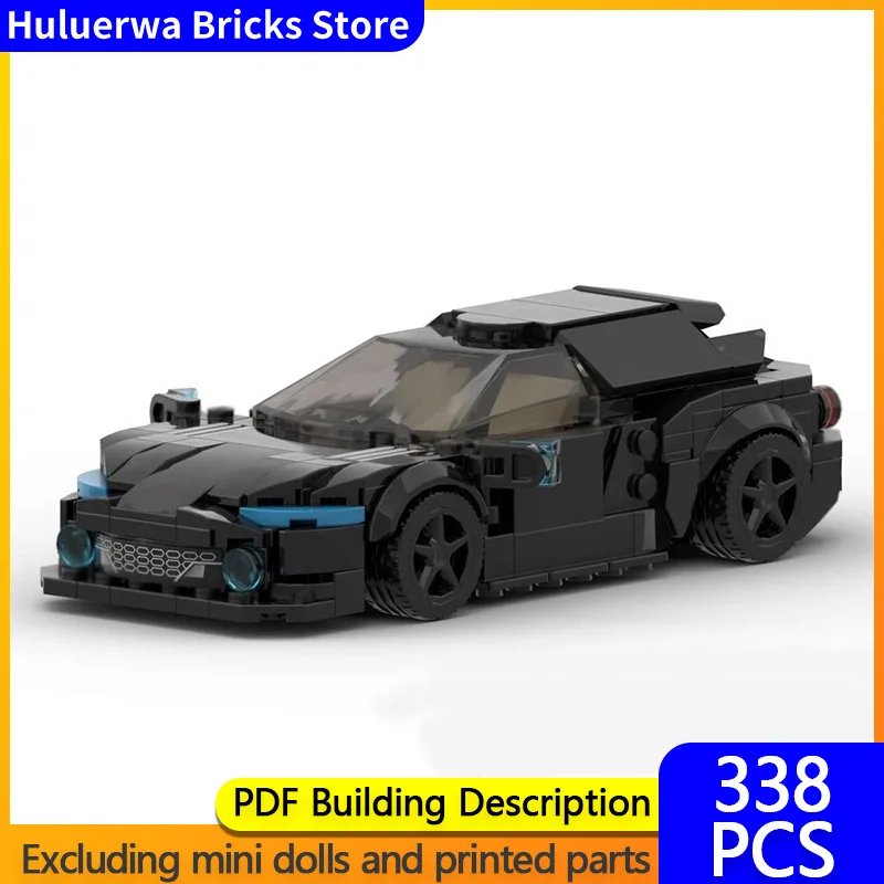 

Speed Hypercar Model MOC Building Bricks Vanquish Zagato Hypercar Modular Technology Gifts Holiday Assemble Children Toys Suit