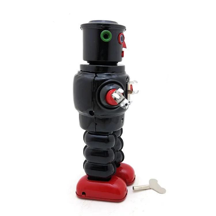 MS640 Robbie Robot meccanico 80 Collezione retrò post-ferro Giocattoli Regali creativi Giocattoli di ferro