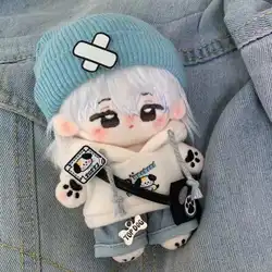 10cm Doll Clothes Outfit Set Knitted Hat Hoodie Crossbody Bag 10cm Star Fish Body Dolls Accessories Children's Gift Toys