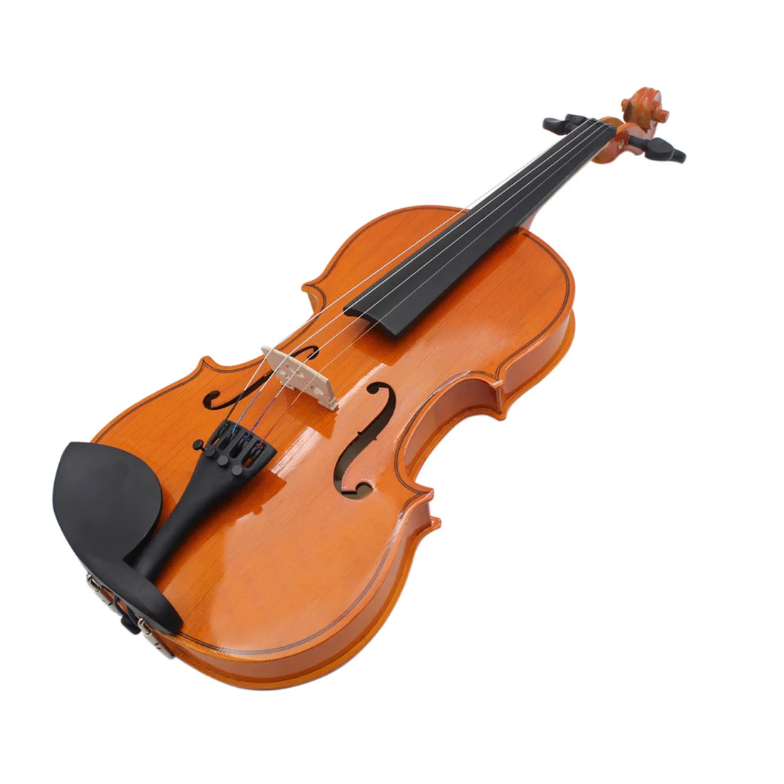 مجموعة كمان صوتي احترافية 1/2 1/4 1/8 3/4 4/4 كمان بالحجم الكامل مع علبة وقوس للمبتدئين والأطفال والكبار