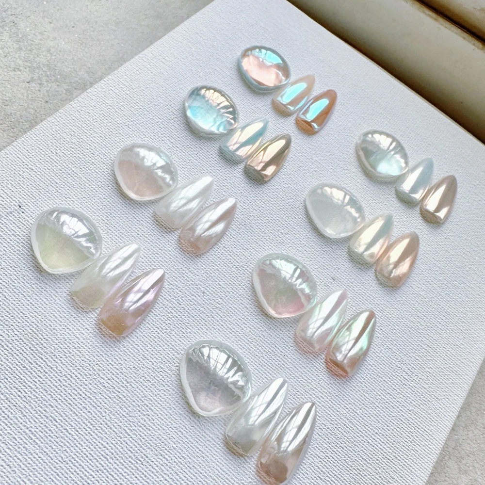 ผงโครเมี่ยมเล็บ Moonlight Mirror 1 กระปุก 0.2 กรัม สีใส ออโรร่า เม็ดสีกลิตเตอร์ 12 สี เอฟเฟกต์สายรุ้ง ผงแต่งเล็บ แฟลช #