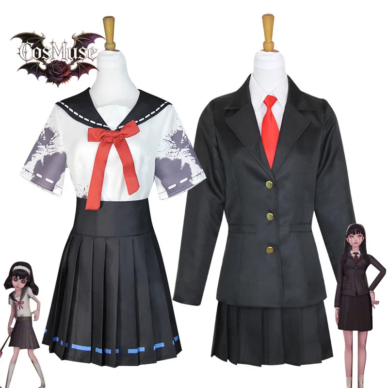 

Anime Identity V Kawakami Tomie Cosplay Costume JK Uniform for Halloween Comic Dream Witch Yidhra Outfits Role Playing Cos
