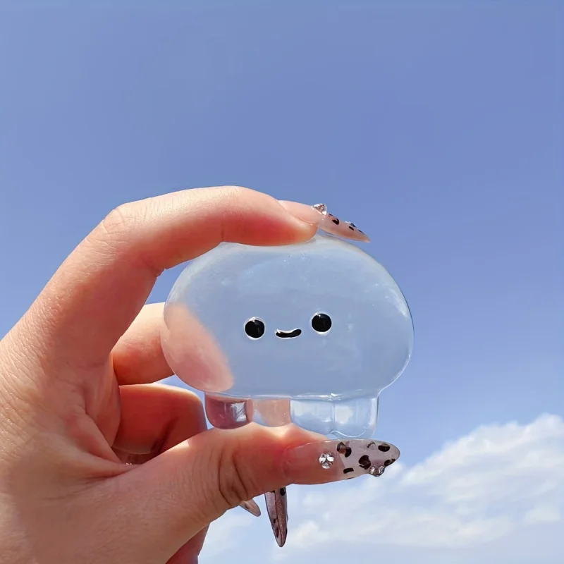 Eine sehr attraktive, ultrasparente und weiche Qualle