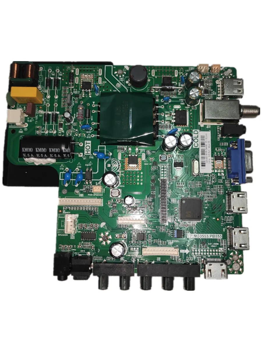 Ferr envio! Tp. ms3553.pb855 fonte de alimentação retroiluminação inversor três em uma tv placa-mãe 65w 350ma trabalhando bem