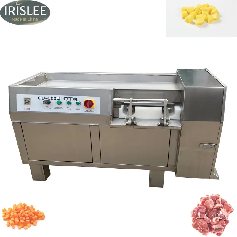 Commercial Meat Slicing Cutting Dicing Machine/Automatic Micro Frozen Beef Meat Dicer Processing Equipment
