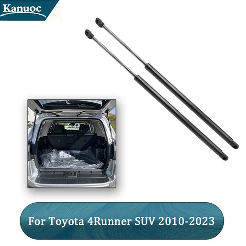 2 unids/set para Toyota 4Runner SUV 2010 2011 2012 2013 2014 2015-2023 maletero trasero de coche soportes de Gas accesorios de soporte de elevación
