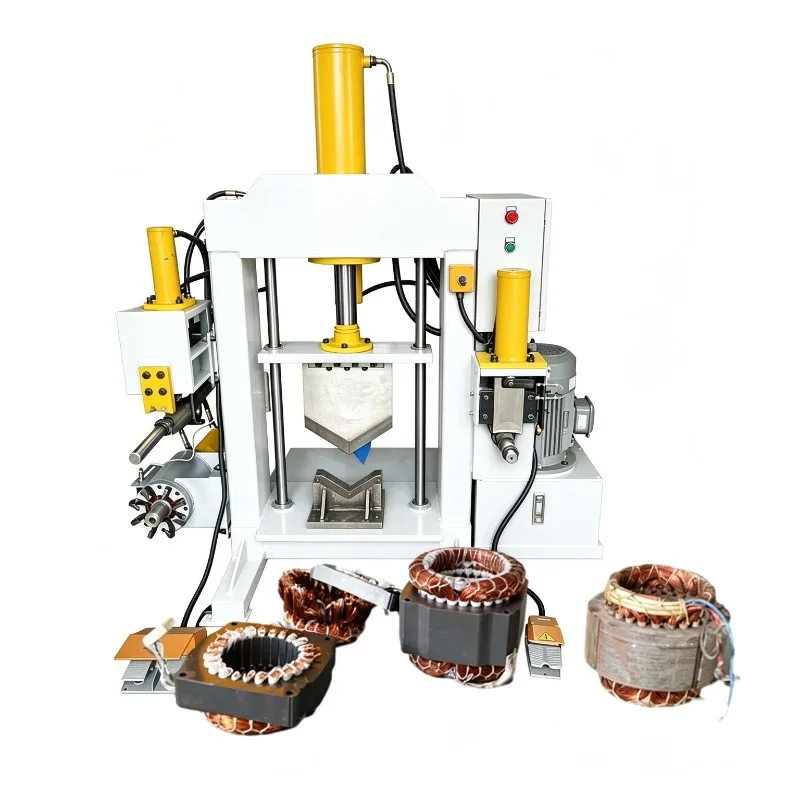Four in One Motor Stator Cutter and Engine Copper Winding Separator New Design Motor Stator Recycling Solution Copper Recovery
