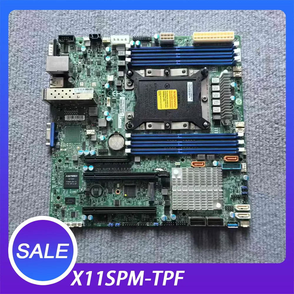 For super-mico LGA3647 single server motherboard X11SPM-TPF