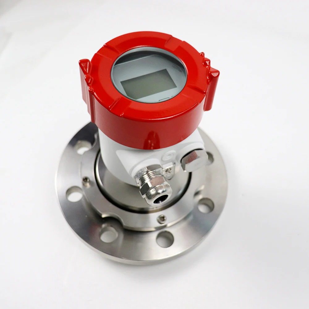 

High Accuracy Ip67 Certified Anti-corrosion 80ghz radar Level Transmitter Iot for Cement Silo Solid Level with Digital Display