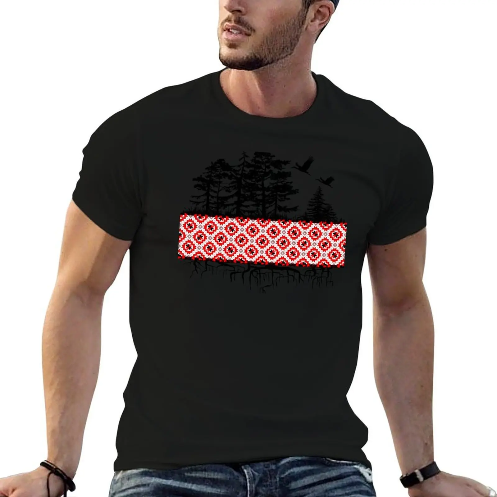 

My roots . Symbolic traditional pattern. Black T-Shirt man tshirt graphic t shirts for man anime tshirt T-shirt