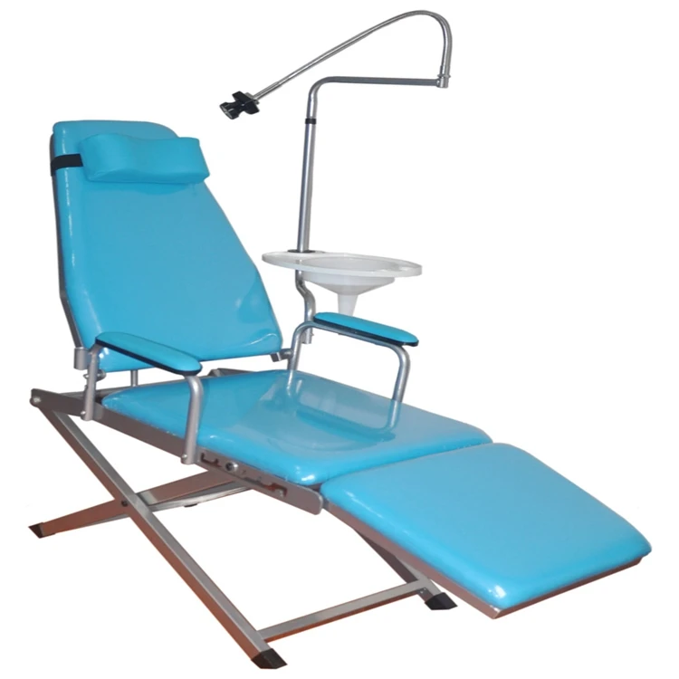 C004 Portable dental- Chair Foldable Mobile dental- Unit with Operation Light