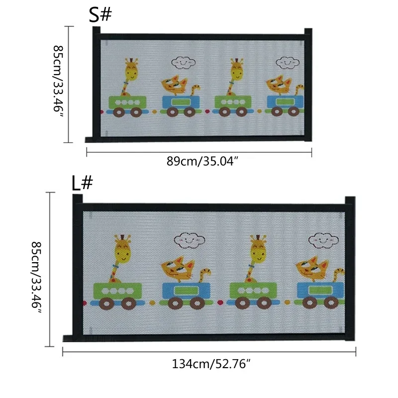 New Pet Dog Barrier Fences Pet Isolated Network Stair Gate Folding Breathable Mesh Playpen For Dog Safety Safety Fence