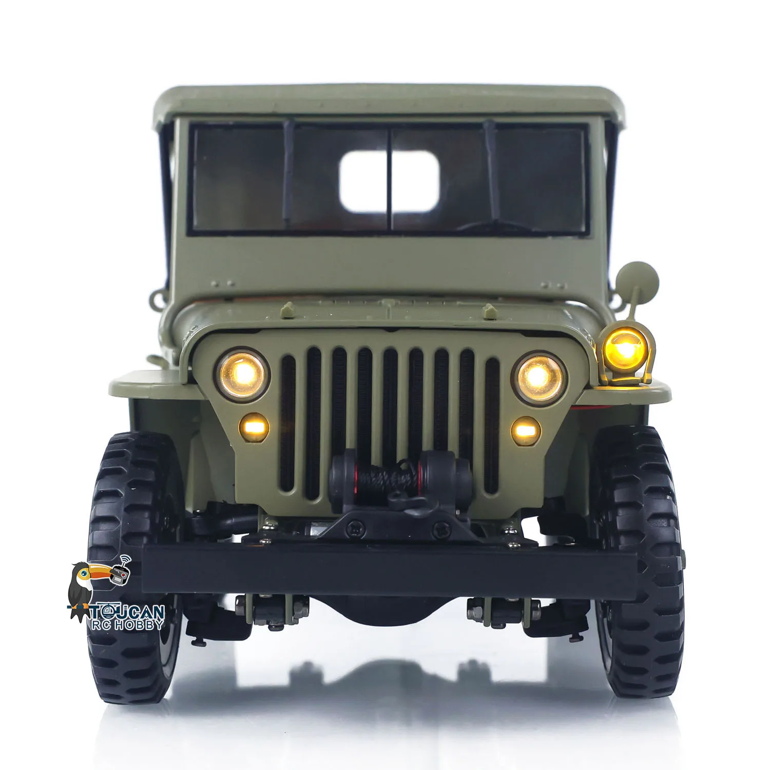 Gift HG 1/14 4x4 Elektrische Militaire Vrachtwagen HG4 58 Converteerbare Off Road Combat Voertuig Radio Auto 2 snelheden Licht Geluid Motor Speelgoed Model