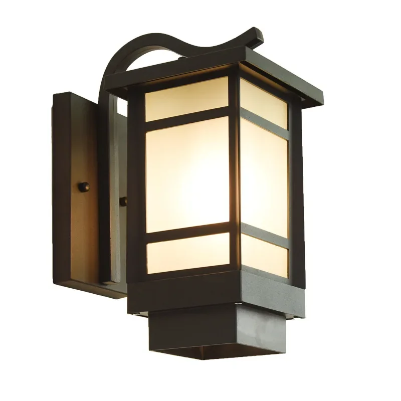 Outdoor waterproof wall lamp villa courtyard exterior wall lamp garden park aisle outdoor corridor balcony