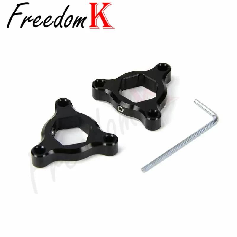 Garfo de suspensão de alumínio CNC para motocicleta, ajustadores de pré-carga, apto para F800GS, F800, F 800, GS, 2008, 2009, 2010, G650X, G 650X, 19mm