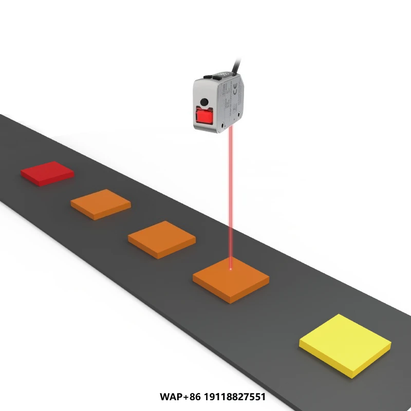 

Senpum High Precision Ranging Rs-485 Measuring Colour Matching Sensor Color Code Recognition Sensor
