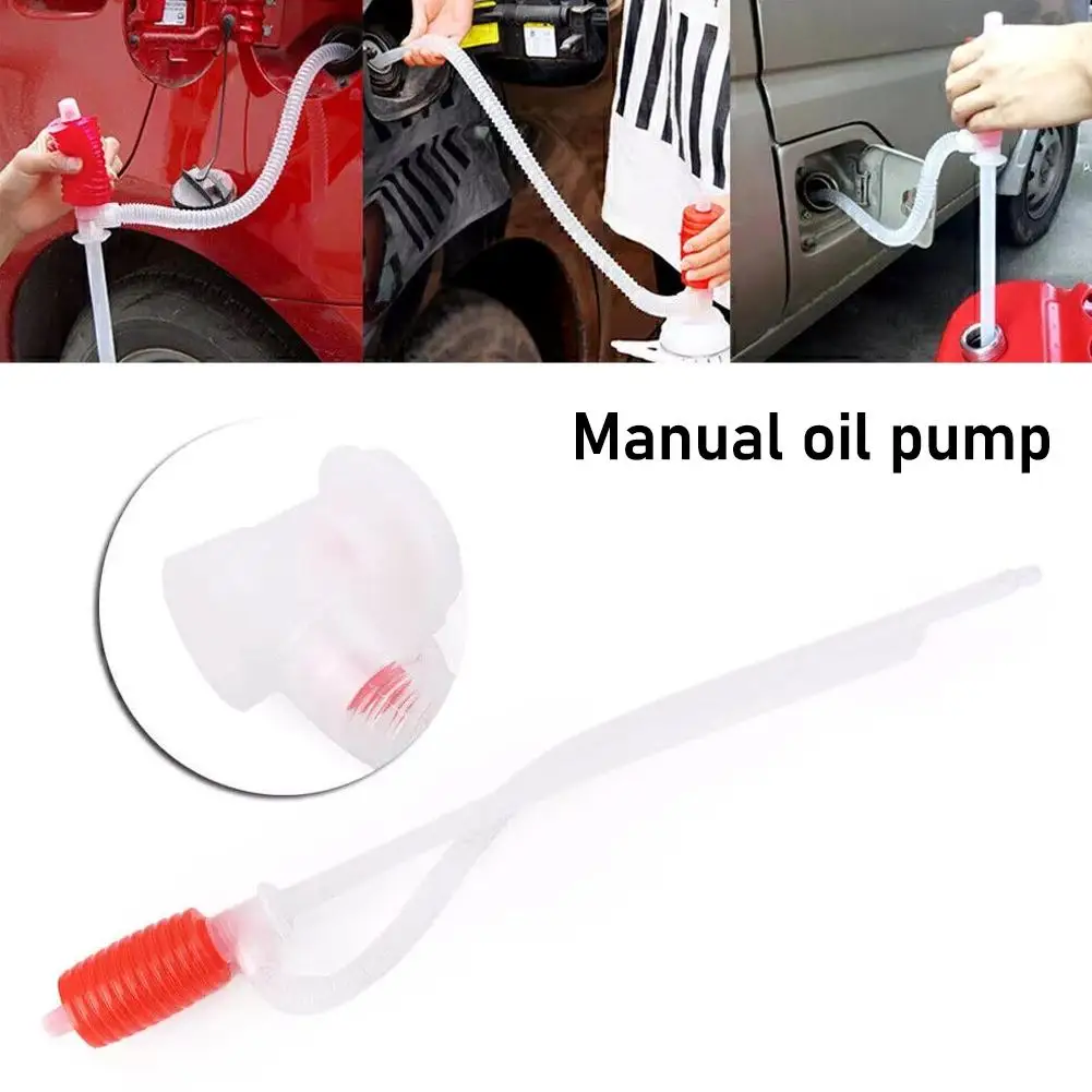 

Car Manual Oil Pump Car Truck Fuel Syphon Oil Gasoline Diesel Hand Automotive Sucker Accessories Transfer Pump H8T4