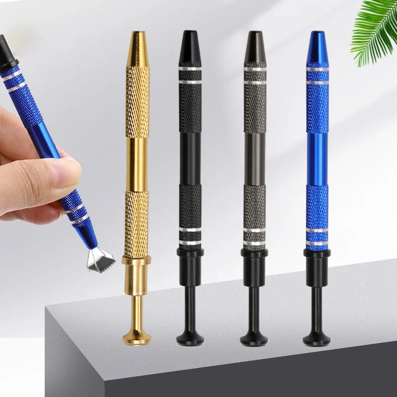 

Electronic Component Grabber Four Claw IC BGA chip gripper Extractor Screw Picker Pick Up pen Electronic Repair Hand tool