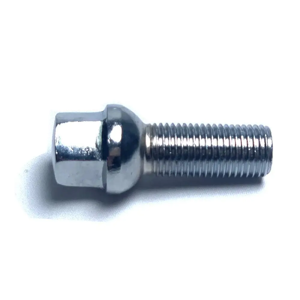 

1pc Ball Seat Lug Bolts M12x1.5 | 60mm Shank Length | 17mm Hex