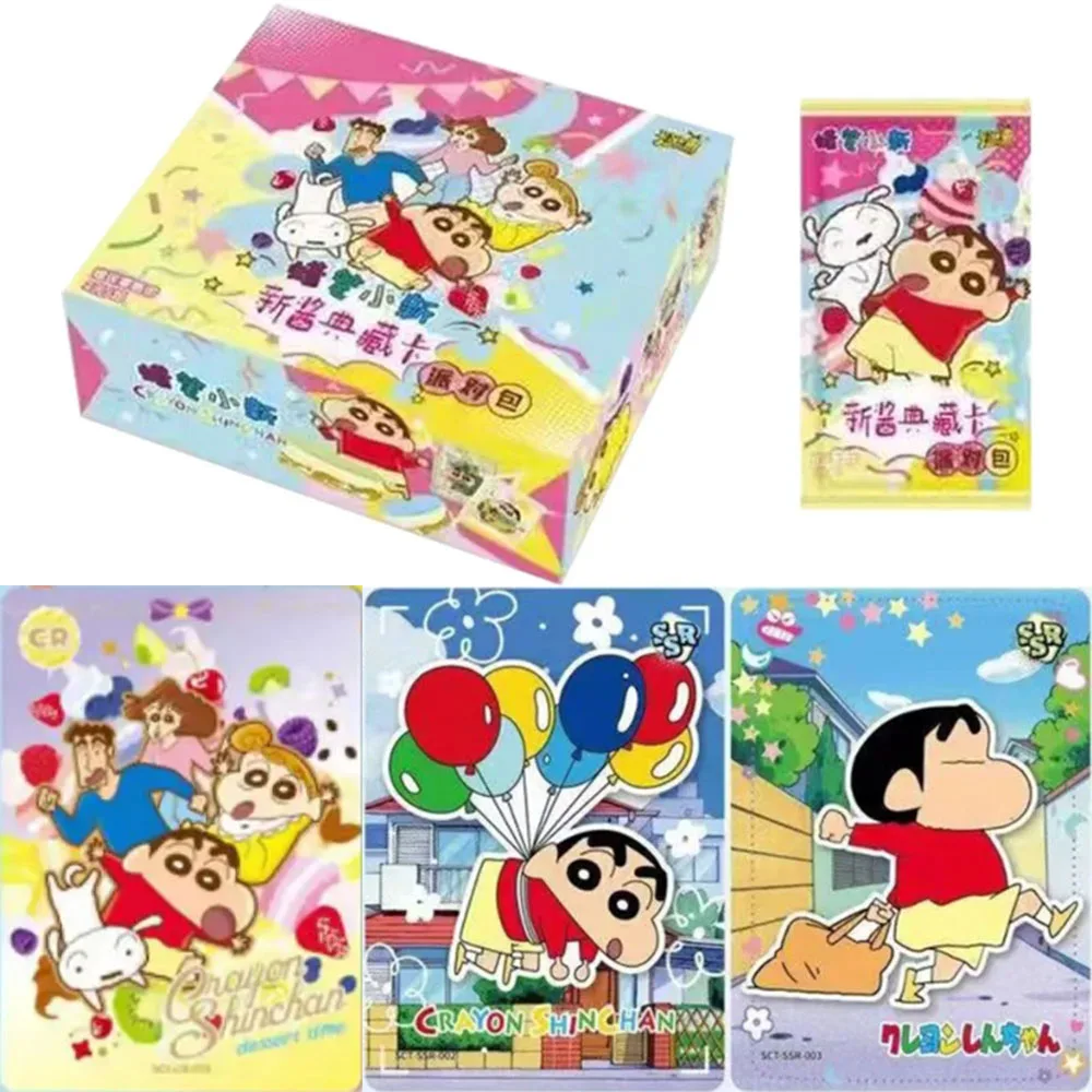 KAYOU Crayon Shin-chan Card New Sauce Conspicuous Nohara Shinnosuke Party Bag Trading Card Collection Card Toys Gifts