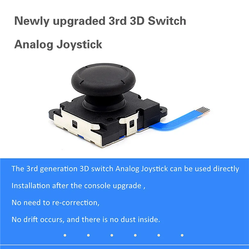 AS95-3X reemplazo de Joycon basculante analógico 3D para controlador de Nintendo Switch NS Gamepad Joy Stick Accesorios de reparación