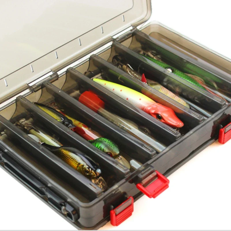 Bait Box Tool Box Multifunctional Storage Box Road Sub Toolbox Portable Cartridge Buckle Compartment Large Capacity Fishing