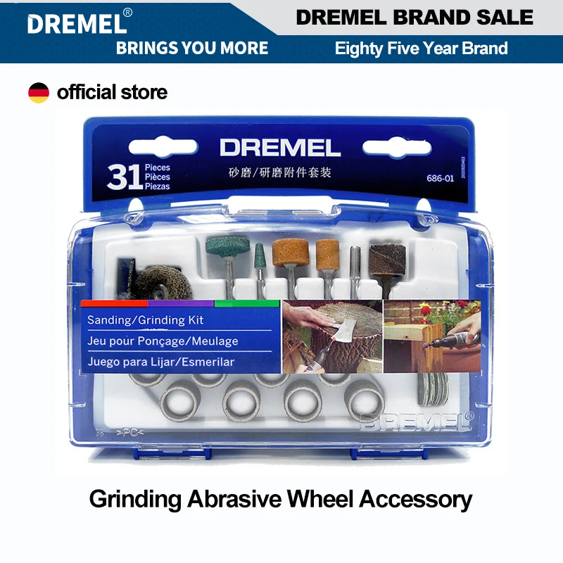 Dremel Cutting Disc Carving Drill Bit Clean Polish Wheel  Grinding Abrasive Wheel Rotary Tool Accessory Kit for Wood Metal Glass