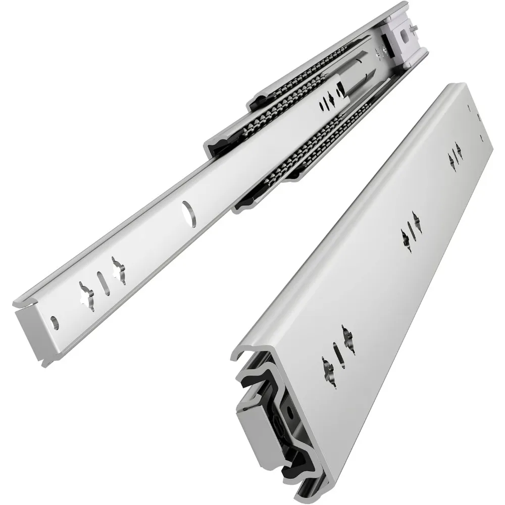 

Heavy Duty Drawer Slides 32 Inch Soft Close Ball Bearing Side Mount Full Extension 265lb