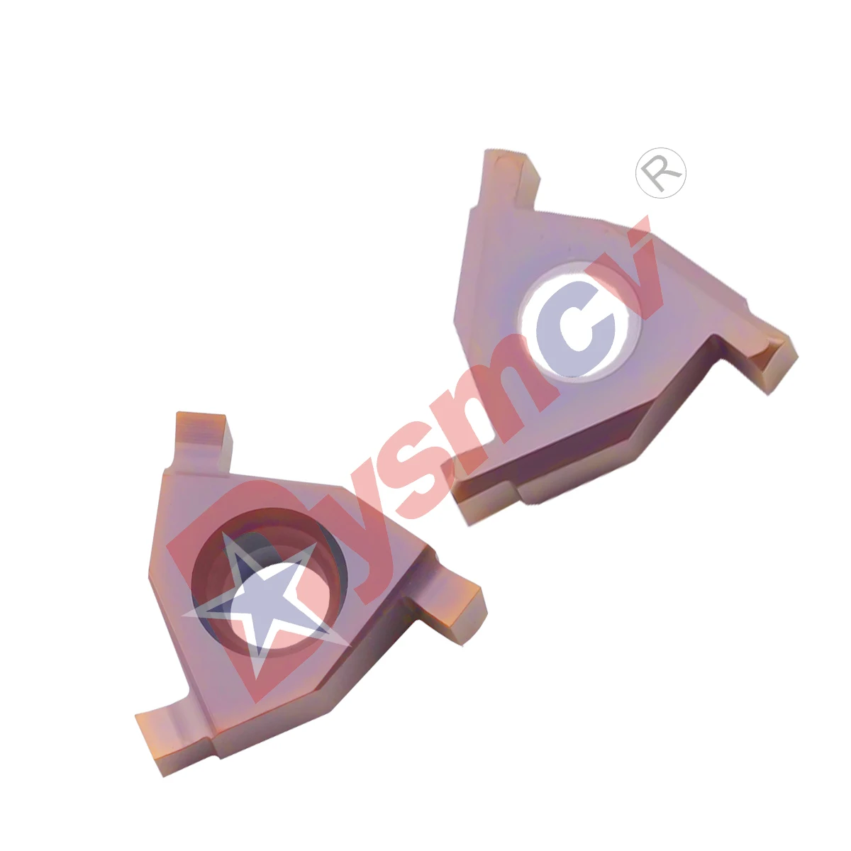 Lame per scanalatura di taglio esterna CNC Scheda Particelle di taglio con scanalatura a molla 16 IR/EL 1.0 LF6118 Inserti montati piatti in acciaio inossidabile