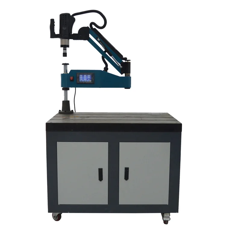 High Quality Efficient and Stable Precision CNC Automatic Universal Electric Flexible Tapping Arm M3-16 with Table Made in China