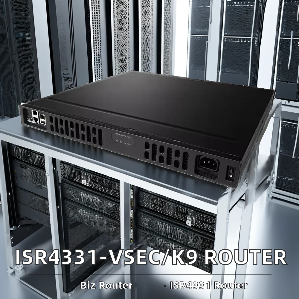 Integrated Services Router ISR4331/K9 with UC and Security License for WiFi 4G GSM IP POE 3G Networks