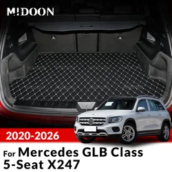 Car Trunk Mat For Mercedes Benz GLB Class 5-Seat X247 2020-2026 Custom Car Accessories Auto Interior Decoration