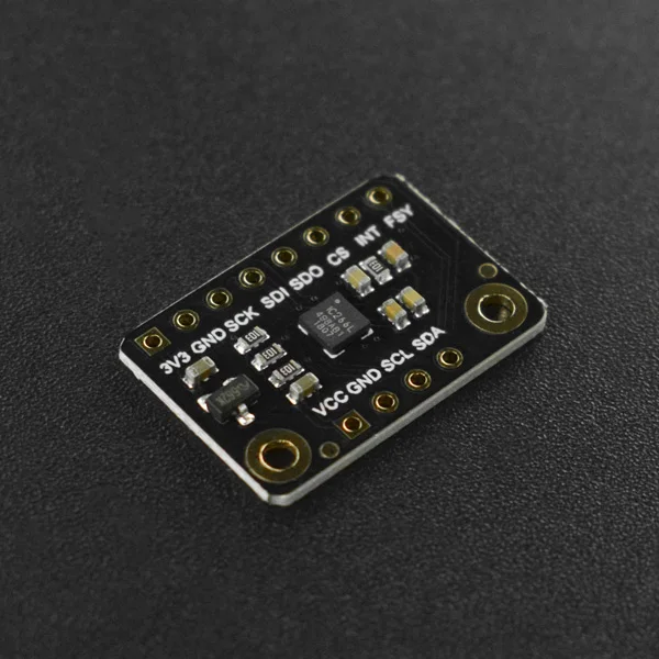 

Fermion: ICG-20660L Acceleration + Gyroscope Six-Axis IMU Module (Breakout)