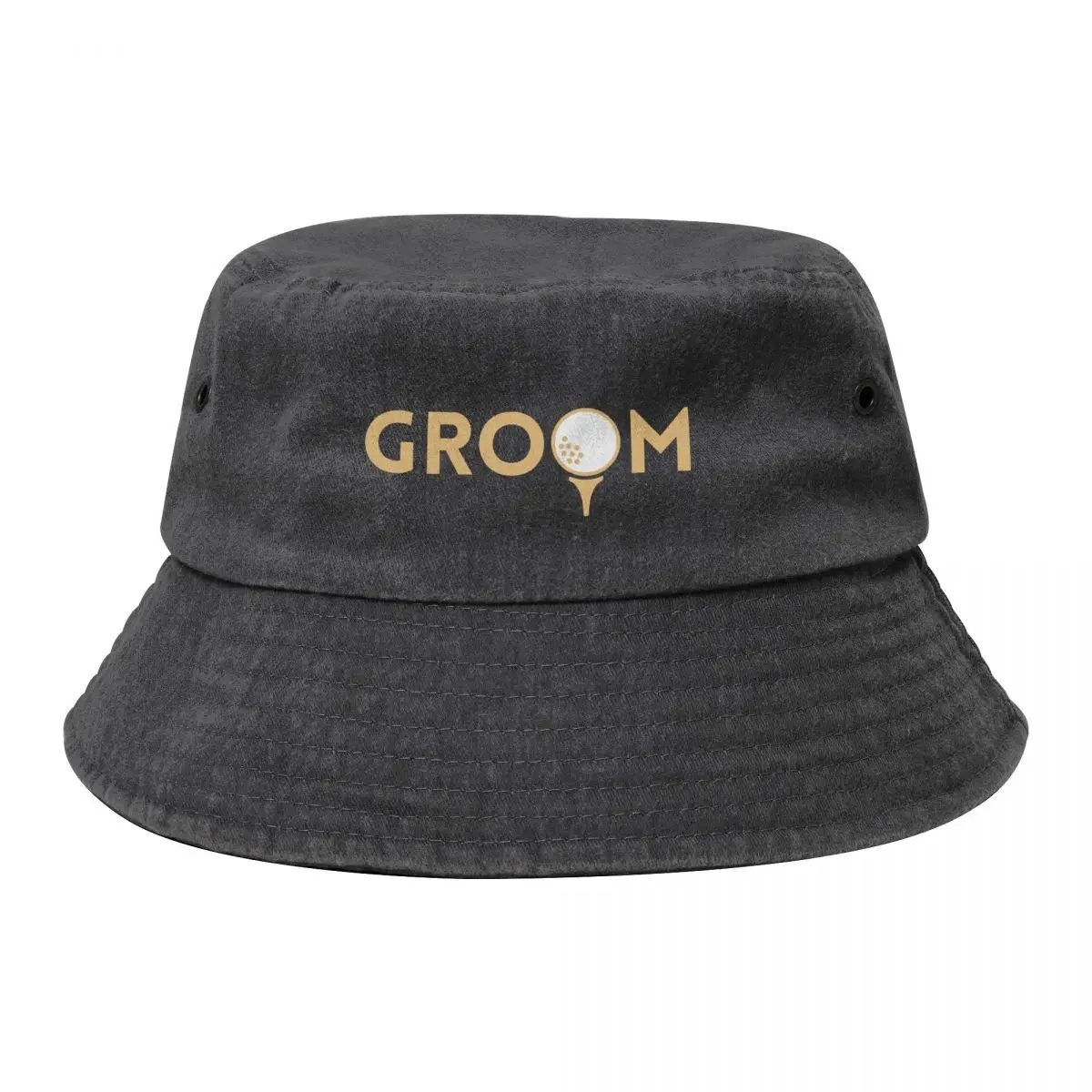 

Golf Groom T-Shirt Perfect Gift For Golfers Bachelor Party Bucket Hat Golf Hat Man New Hat Baseball Cap Men Women's