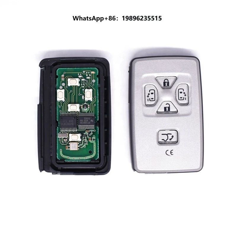 Original 5button  Remote Key with  433MHz Smart Remote Car Key 4D Chip Model B52EA Fit r Smart Key Keyless