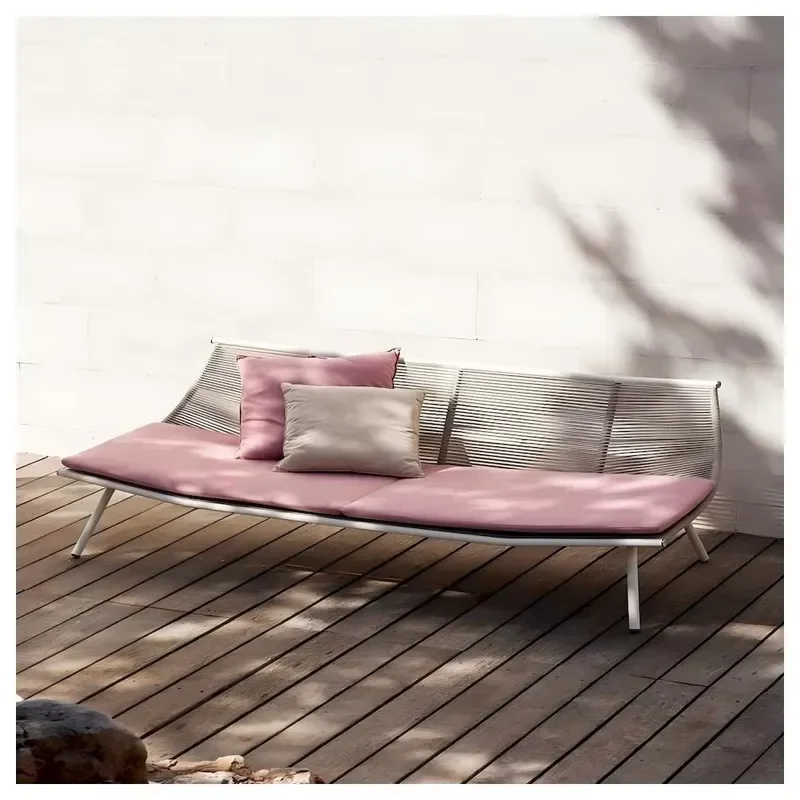 Rust Proof Outdoor Furniture Set for Seaside Villas Courtyards Backyard Parties and Daily Leisure