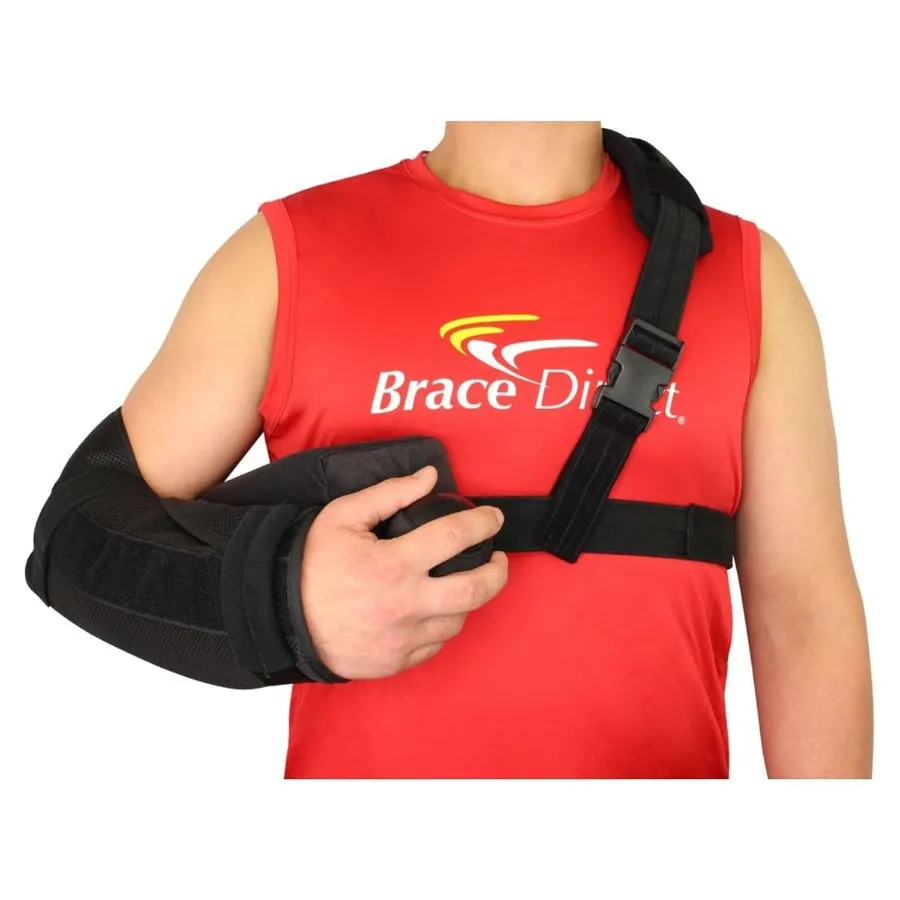 Brace Direct Shoulder Immobilizer with Abduction Sling for Injury Support for Posterior Capsule Dislocations Rotator Cuff Sublu