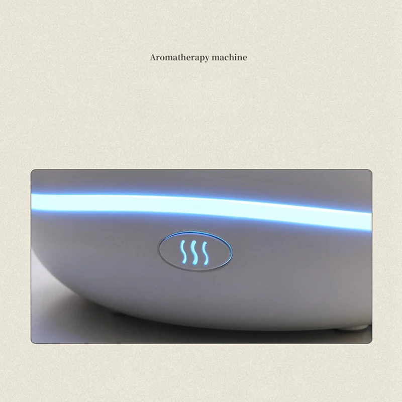 Humidifier Mist Type Mini Air 3D Simulation Flame Humidifier Can Add Aromatherapy USB Plug-In Durable Easy To Use White